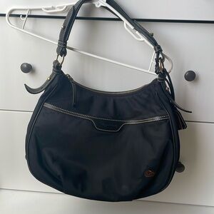 Dooney & Bourke Black Nylon Shoulder bag and wristlet